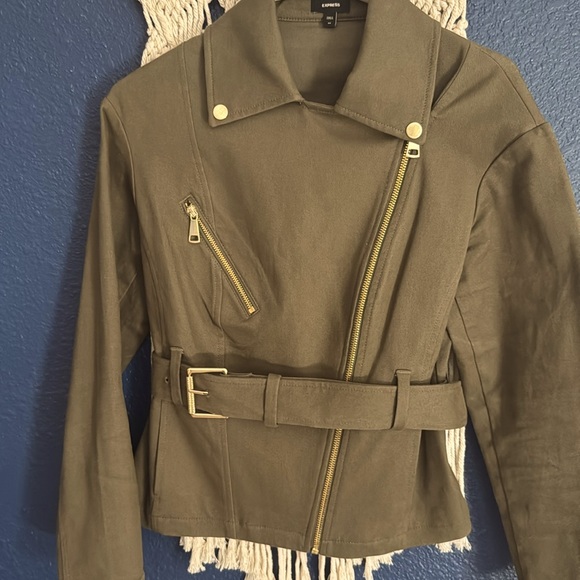 Women’s Military Green Style Jacket - Picture 3 of 3